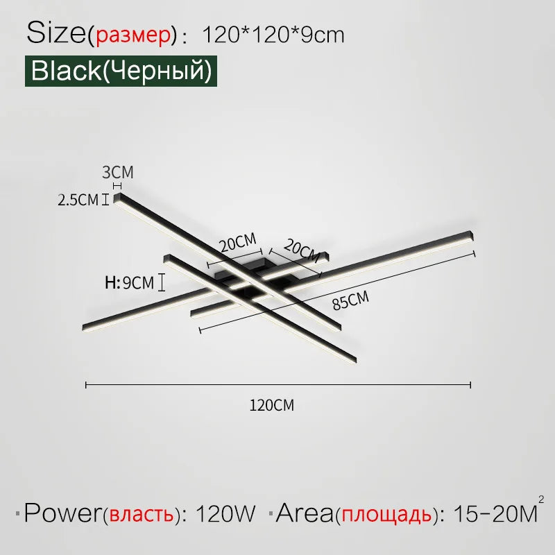 Ceiling light simple modern bedroom  atmosphere duplex villa hall Nordic lamps minimalist living room lamp room ceiling lights